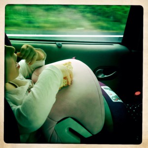 astuce pour un bébé malade en voiture