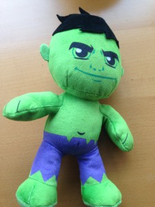 peluche bébé Hulk