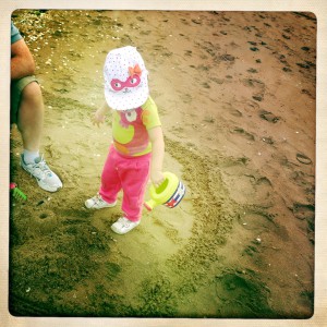 photo bébé plage