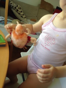 Bébé peluche Geek photo