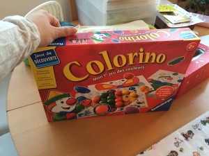 Colorino avis bébé boite