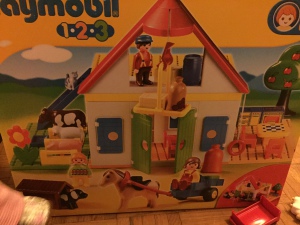 idée cadeau pour les 2 ans  maison playmobil 1 2 3