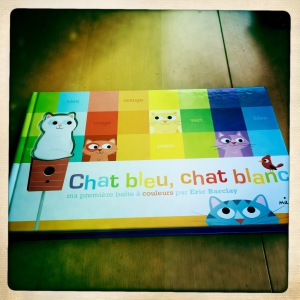 Chat bleu Chat blanc couverture