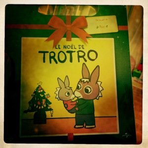 La pochette cadeau de Noël de Trotro