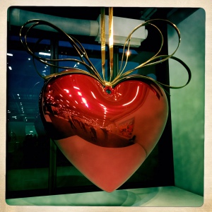 Jeff Koons au Centre Pompidou coeur