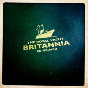 Bateau Britannia edimbourg menu
