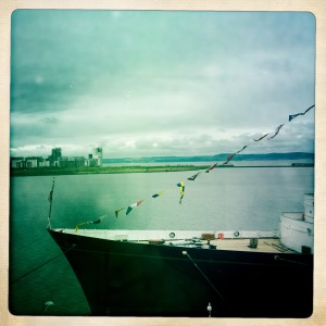 Bateau Britannia edimbourg navire