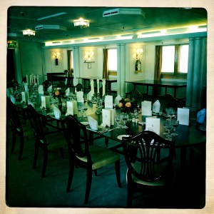 Bateau Britannia edimbourg salon