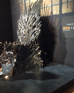 GOT Expo Paris Game of Thrones  trone