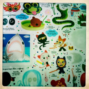 Le Tour du Monde de Mouk... autocollants