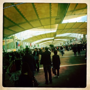 Expo Exposition Universelle Milan photo foule
