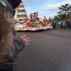 parade noel disneyland photo