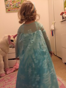 costume reine des neiges enfant