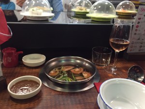 Shabu Sha restaurant fondue chinoise et asiatique table