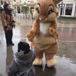 rencontrer les personnages à Disneyland Paris lapin panpan