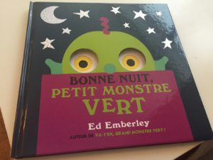 Bonne nuit petit monstre vert