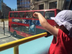 L'activité famille parfaite à Londres Le Bus! oyster card