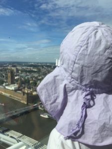 Londres en famille enfant london eye