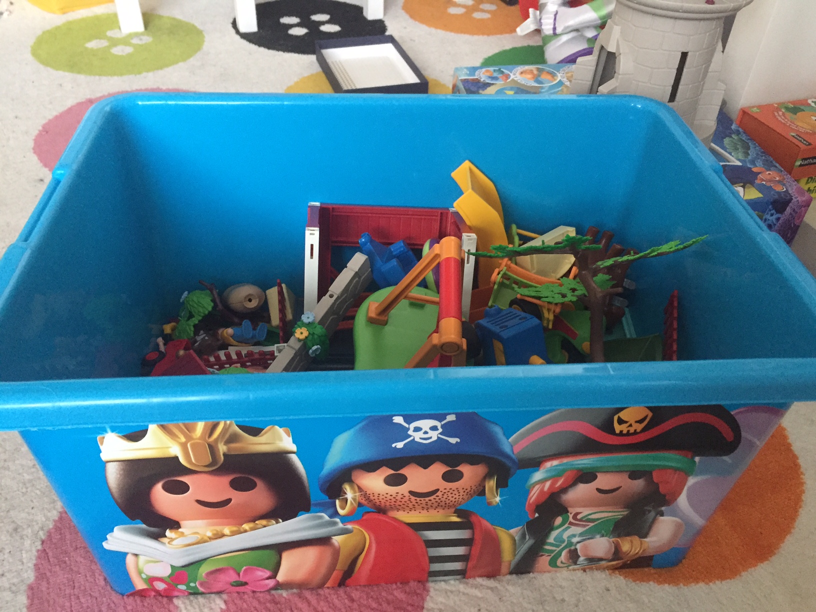 Les taratatas de Sandra: Un rangement Playmobil simplifié avec My Note Deco!