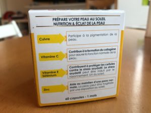 Juvamine concours gelule bronzage