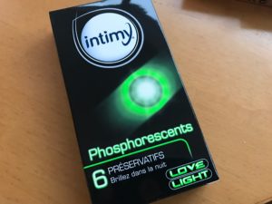 Préservatifs phosphorescents intimy