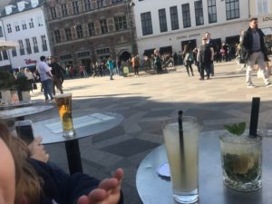 Copenhague en famille terrasse