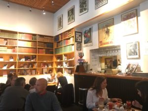 v books café Copenhague en famille